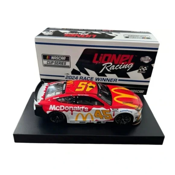 Tyler Reddick 2024 Lionel #45 McDonald's Michigan Raced Win Toyota Camry 1/24